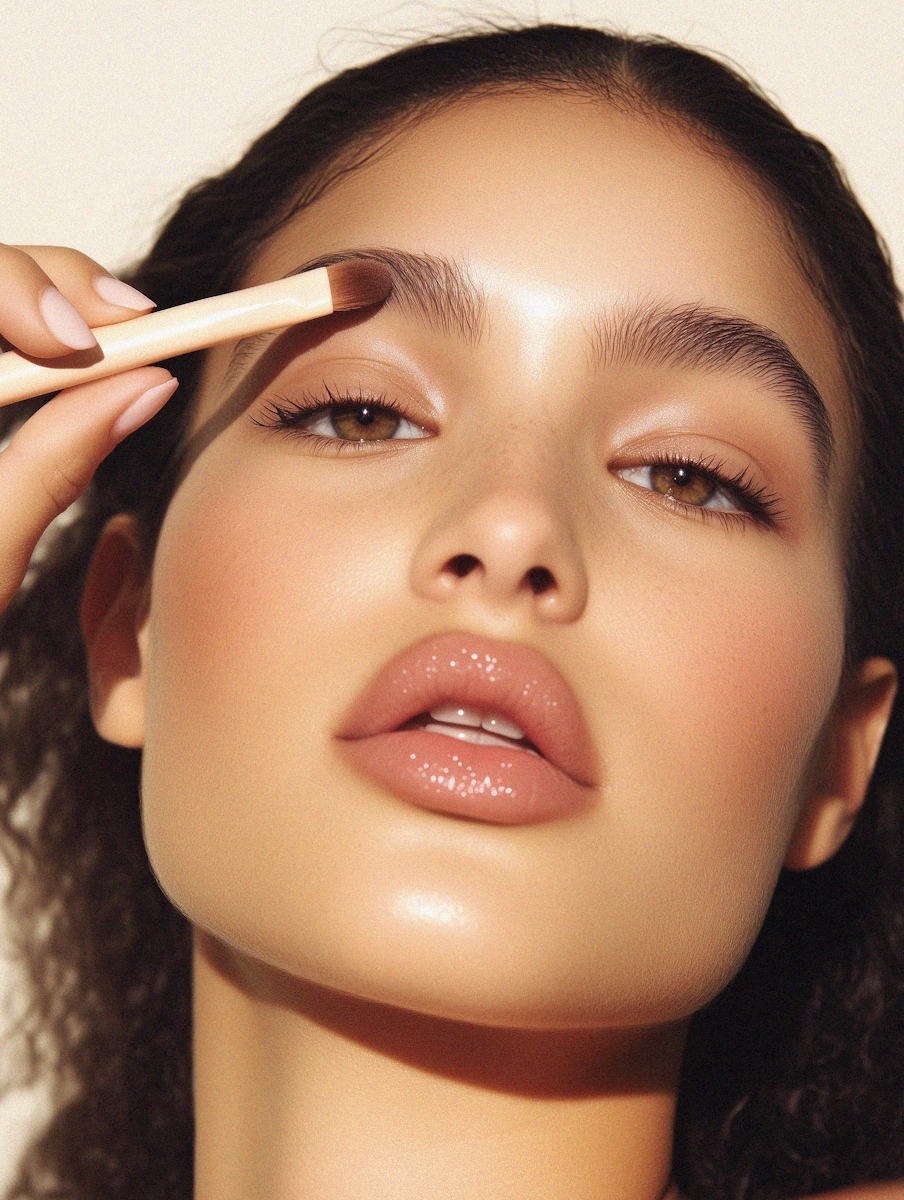 Makeup Application Close-up