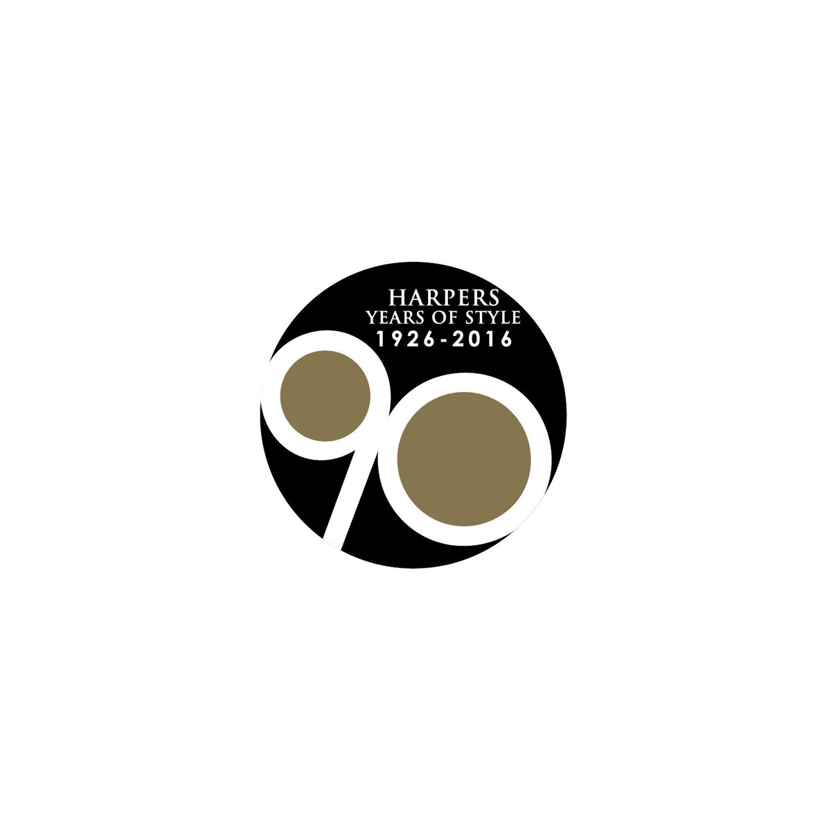 Harpers 90th Logo