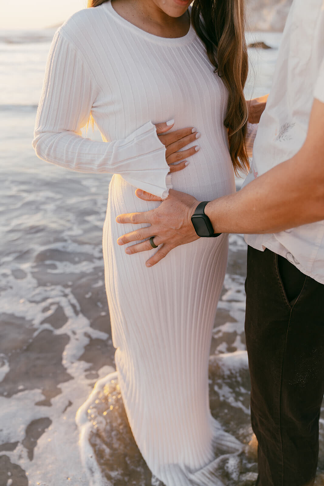 Maternity Photos in Shell Beach by San Luis Obispo Family Photographer Photography by Samantha Anne