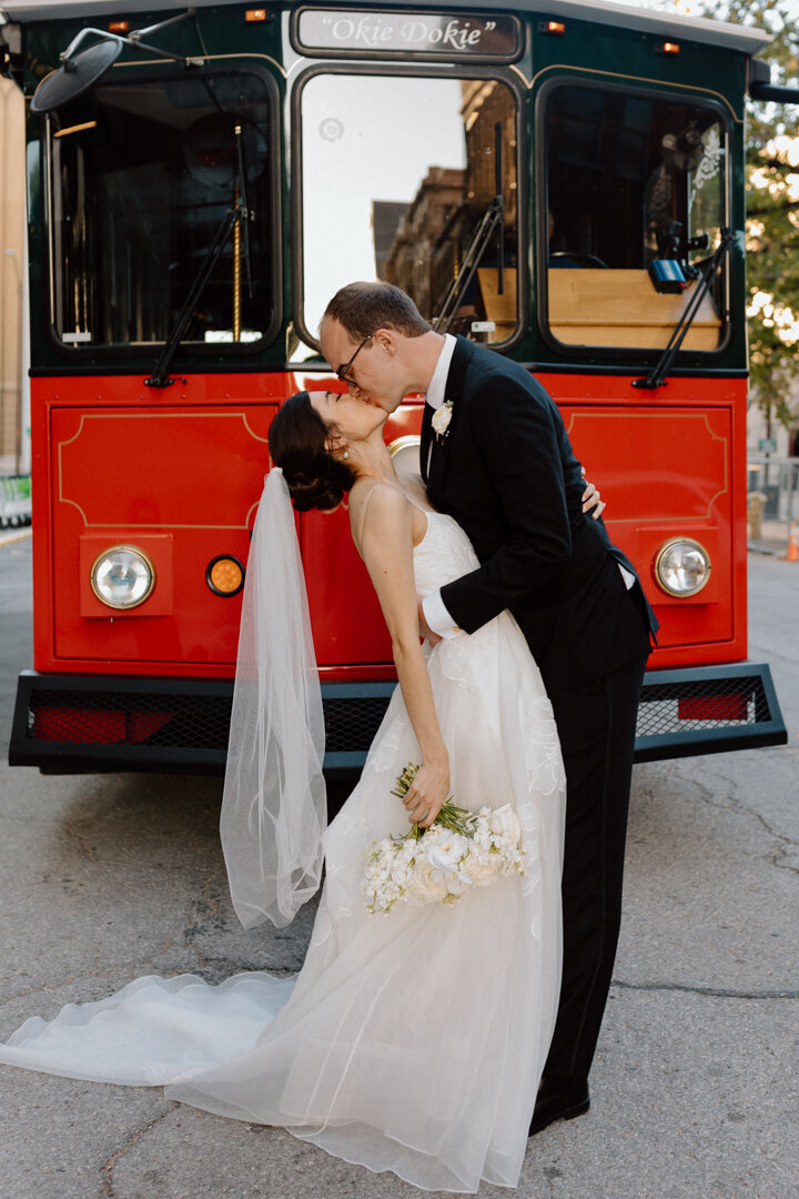 Tulsa wedding, wedding, elopement, classic, elegant, colorful, documentary, romantic, couple