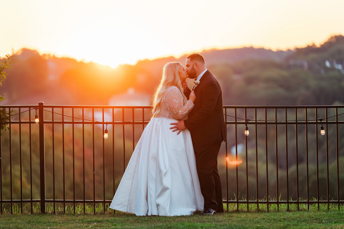 twelve oaks mansion sunset photo
