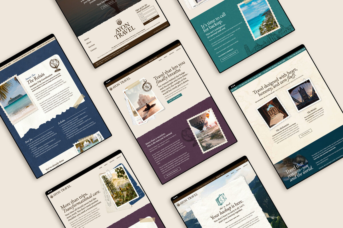 Micaela spinning and laughing in front of a colorful wall at Union Cowork in Encinitas, California