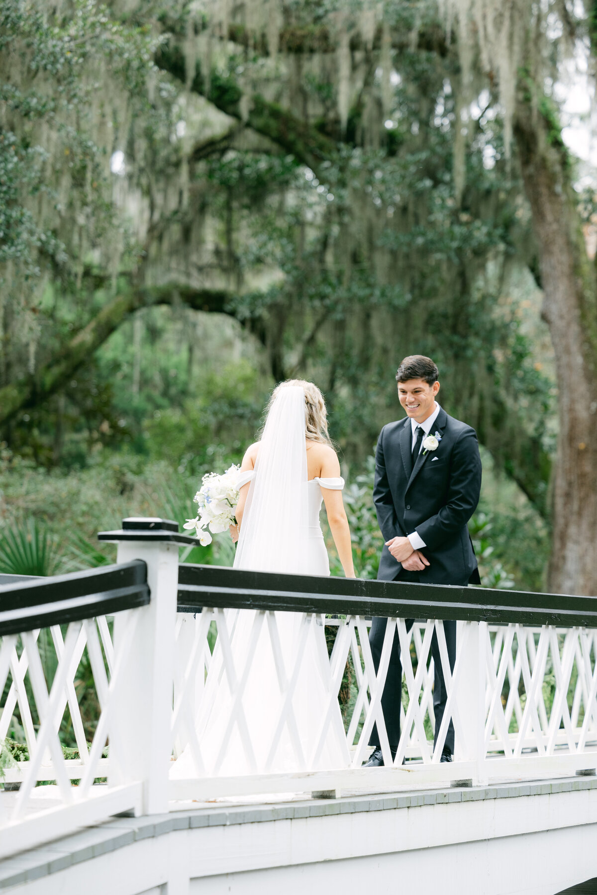 Katherine Horton Photography Sarah & Trey's Wedding Day Bride & Groom First Look 014