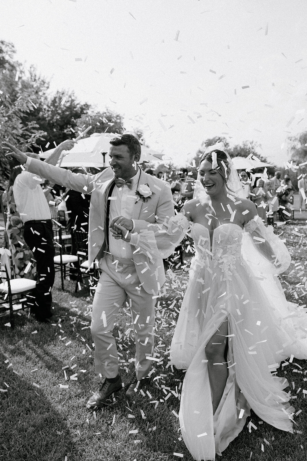 Northern Illinois Backyard Wedding Ceremony