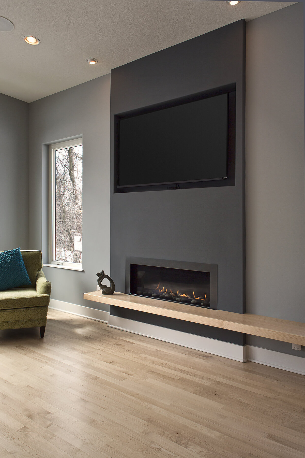 Contemporary Fireplace