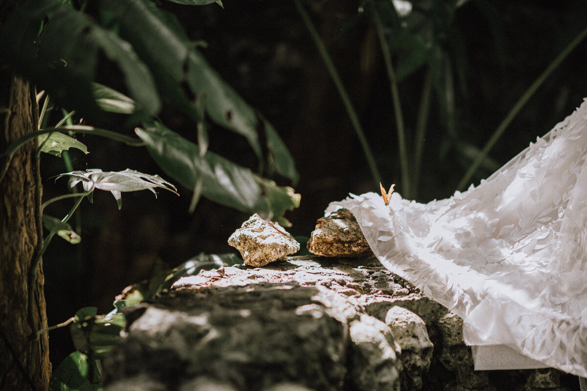 Mayan Wedding Ceremony at a Cenote in Tulum
