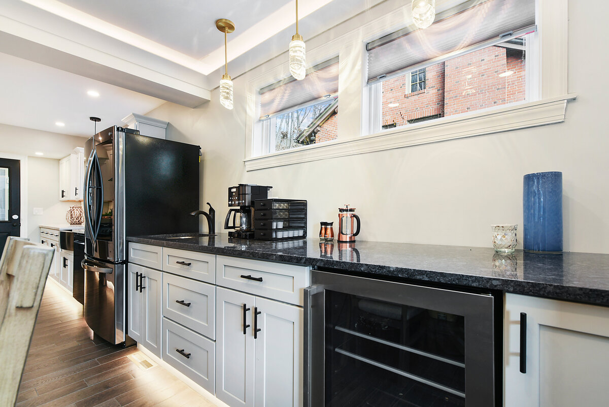 Professionally staged kitchen designed to maximize home value and buyer appeal
