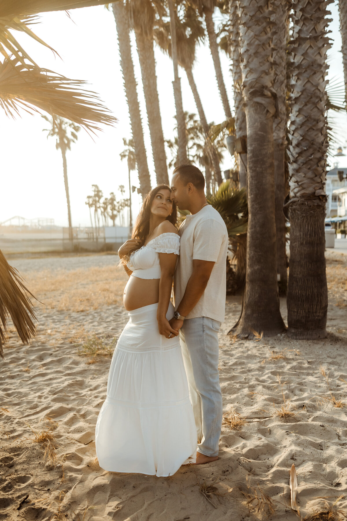 Santa Monica Beach Maternity Photography 24