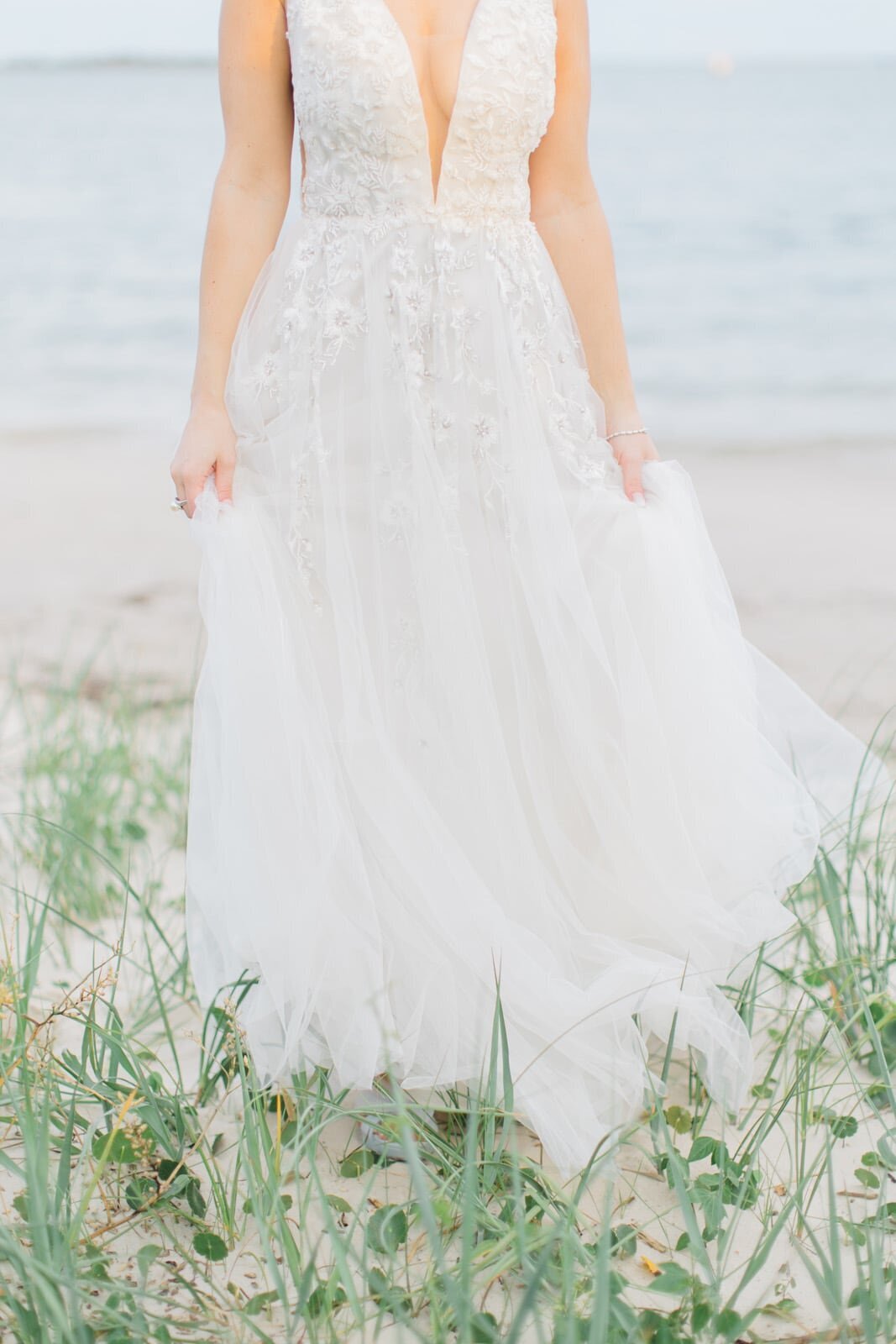 Southport Community Building Wedding | Blue Satin Bee 19