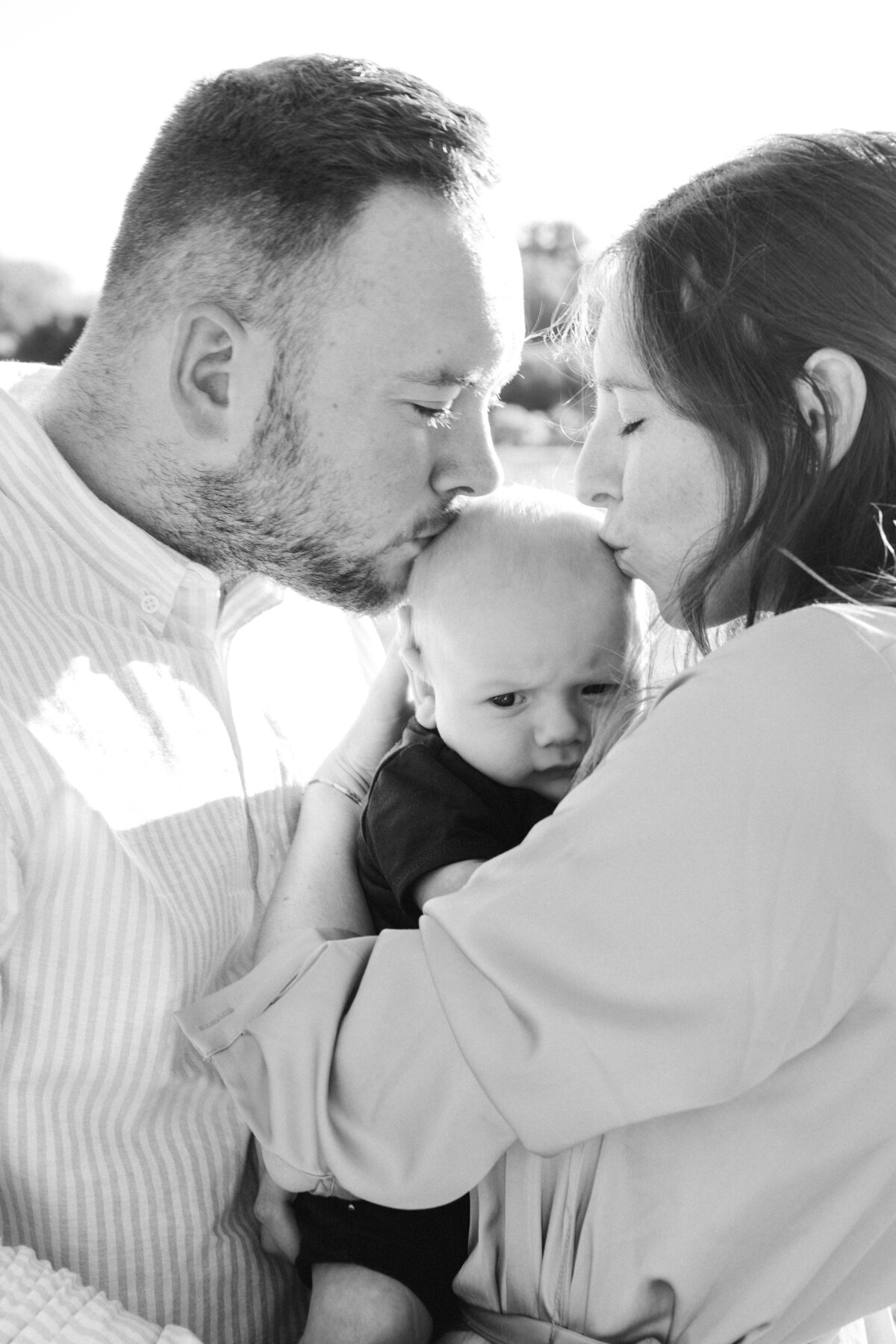 Newborn fotoshoot gezin