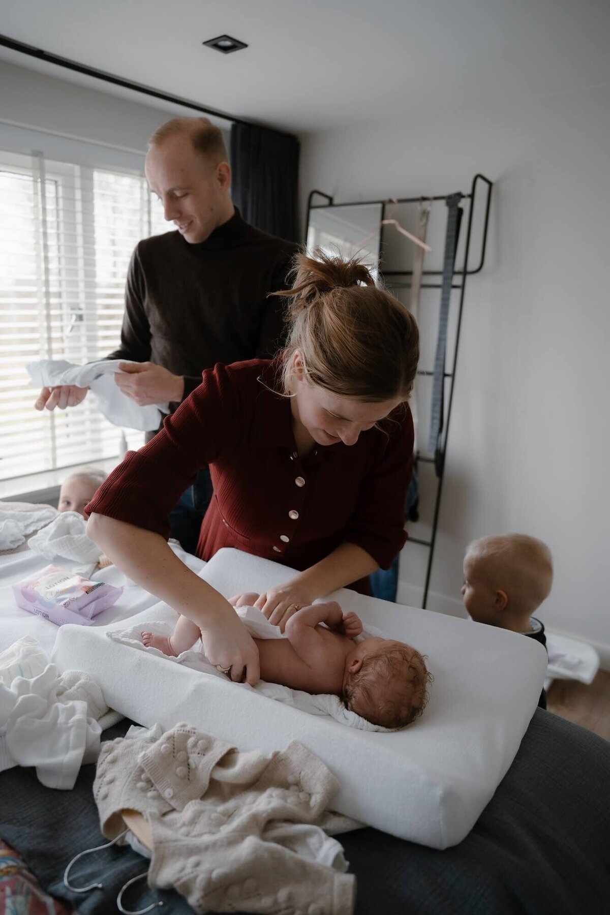 Newbornshoot door Julia de Groot Fotografie