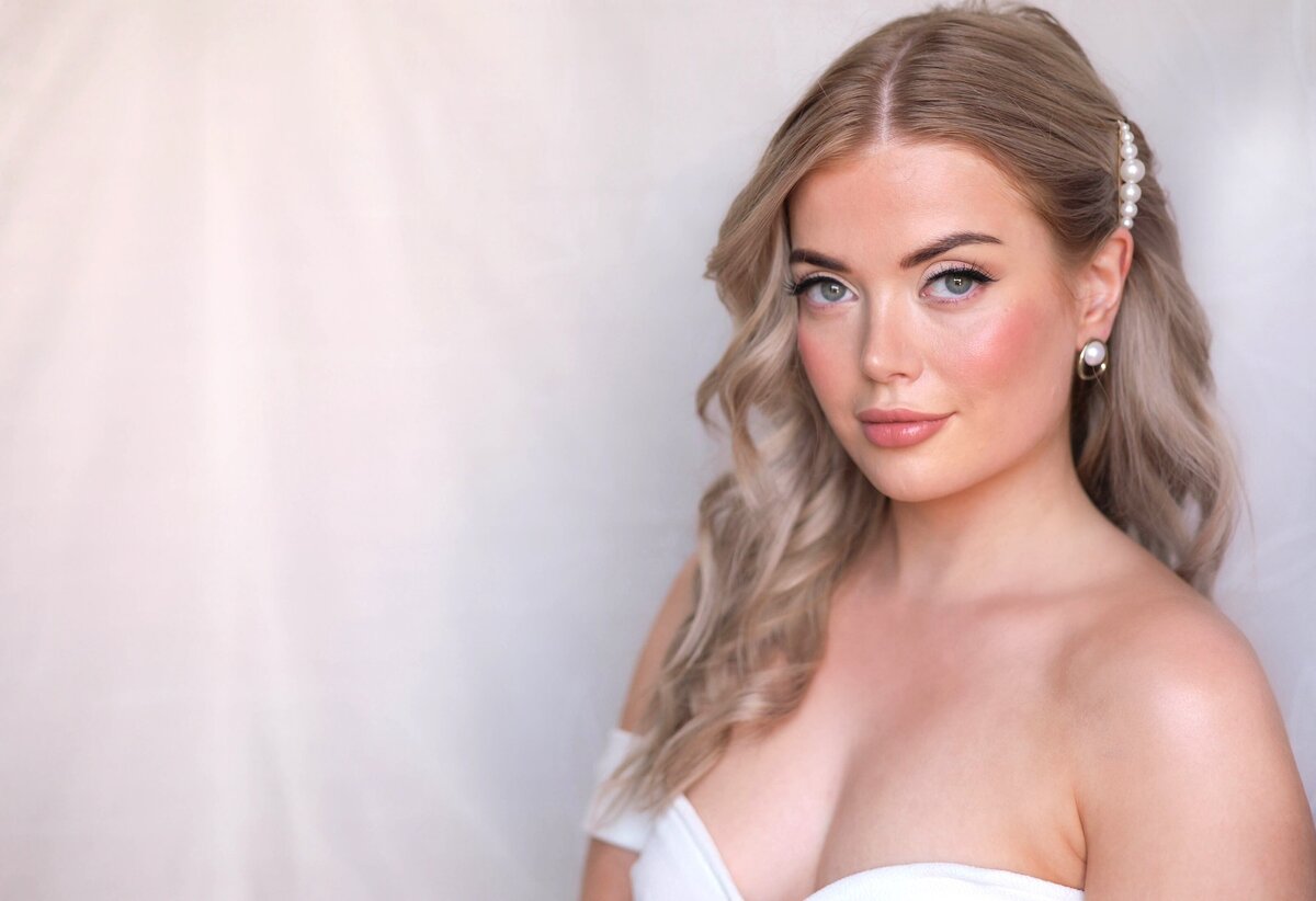 BRIDES BY DEMI ROSE PINK ELEGANT BRIDAL MAKEUP 12