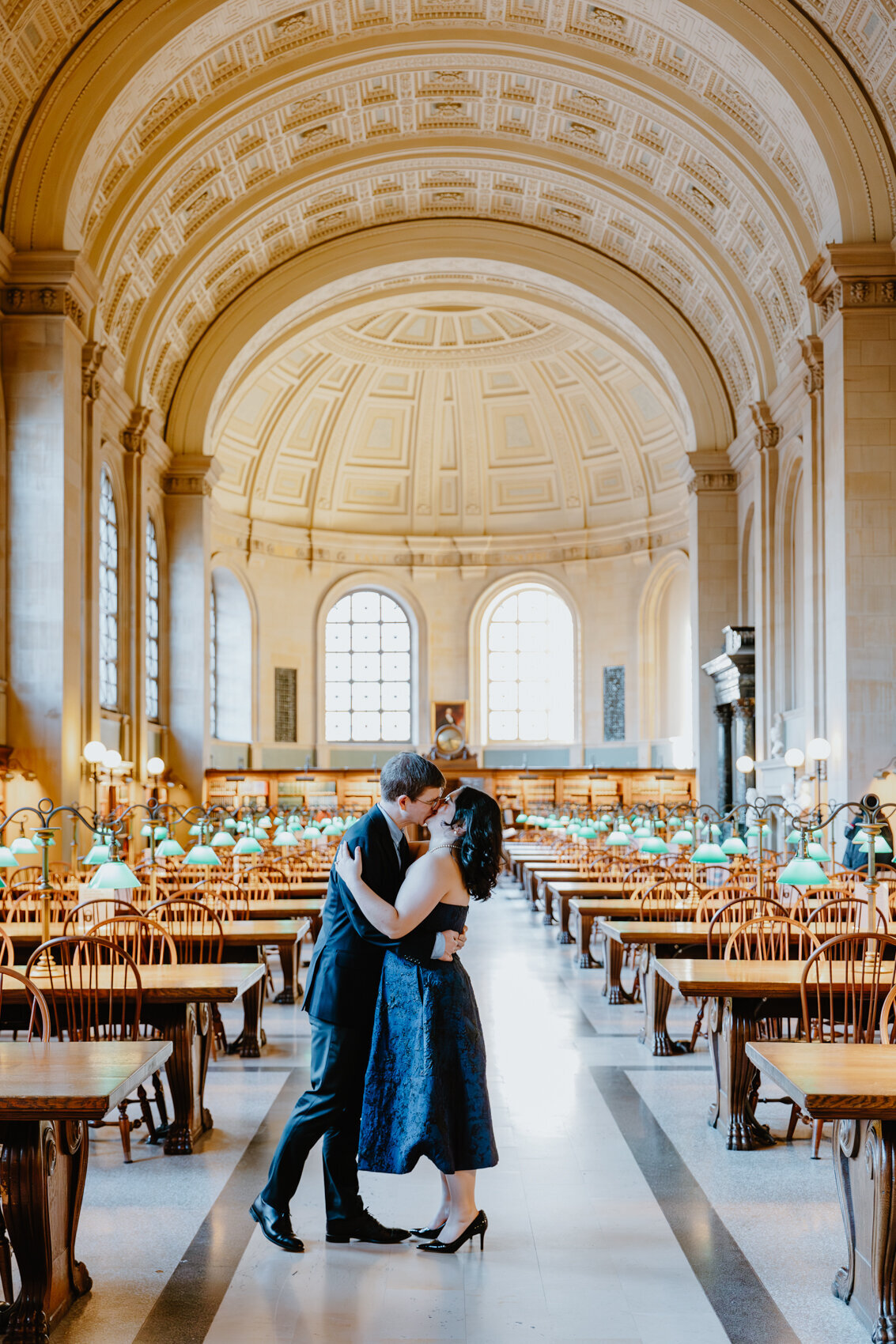 Boston Public Library Engagement Photos-Boston Wedding Photographer-37