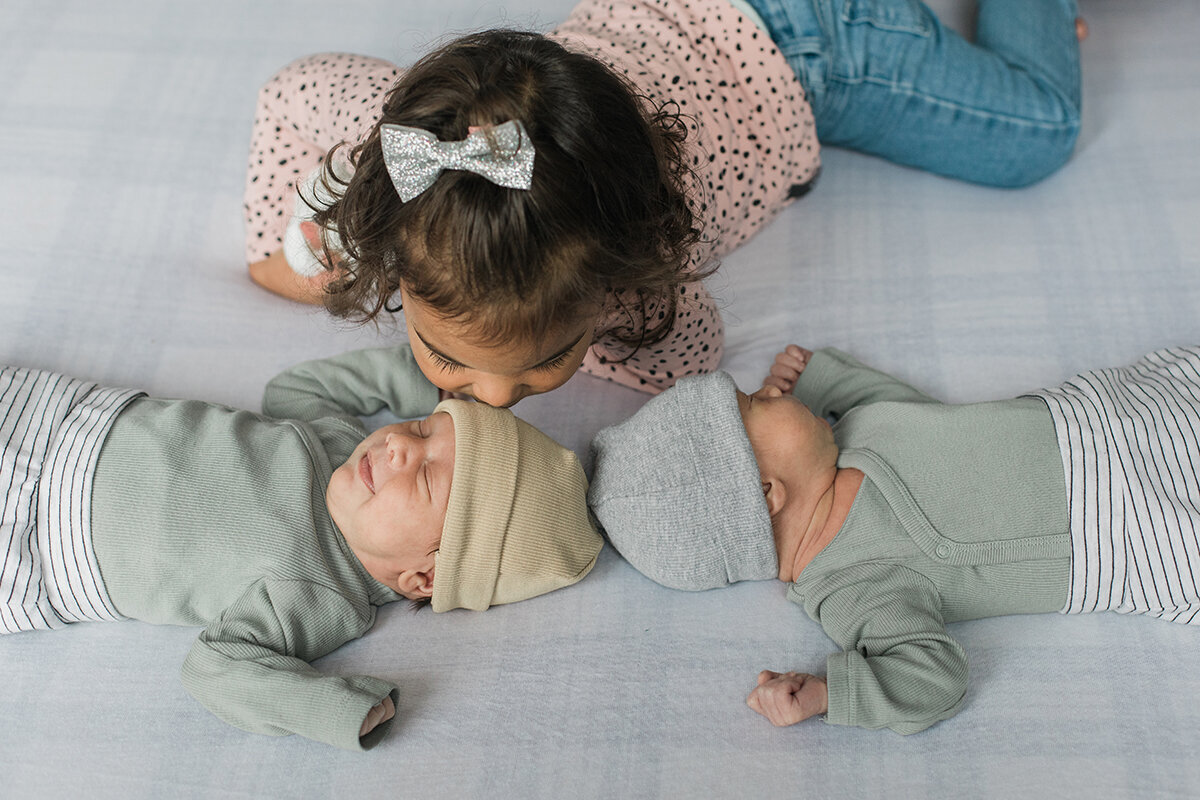 newborn shoot tweeling noord-holland