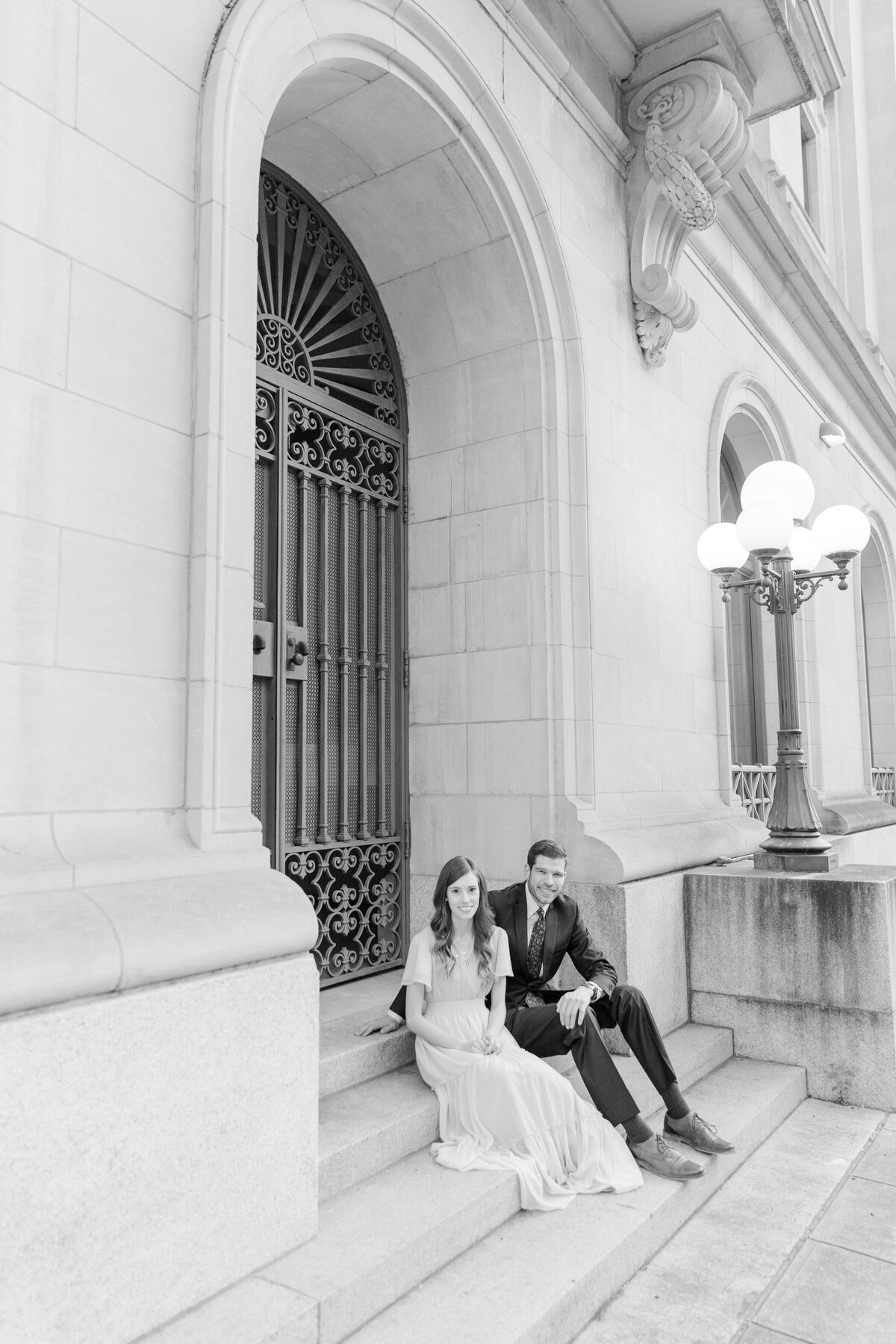 Traditional Wedding Photographer Engagement Photos Ohio