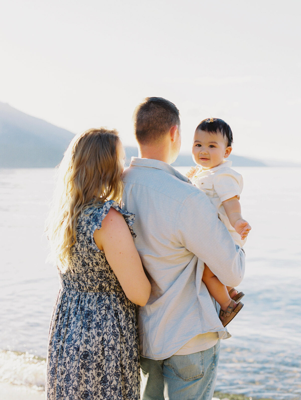 Epic mountain family photos in Lake Tahoe