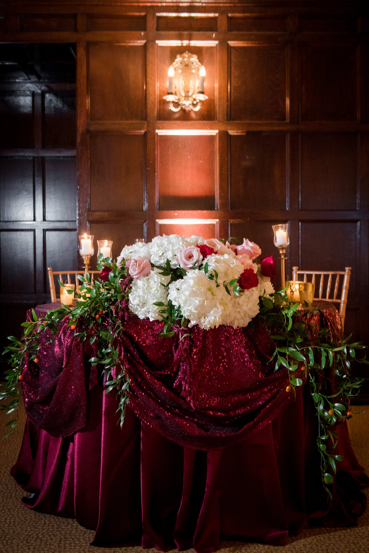red luxury wedding pittsburgh