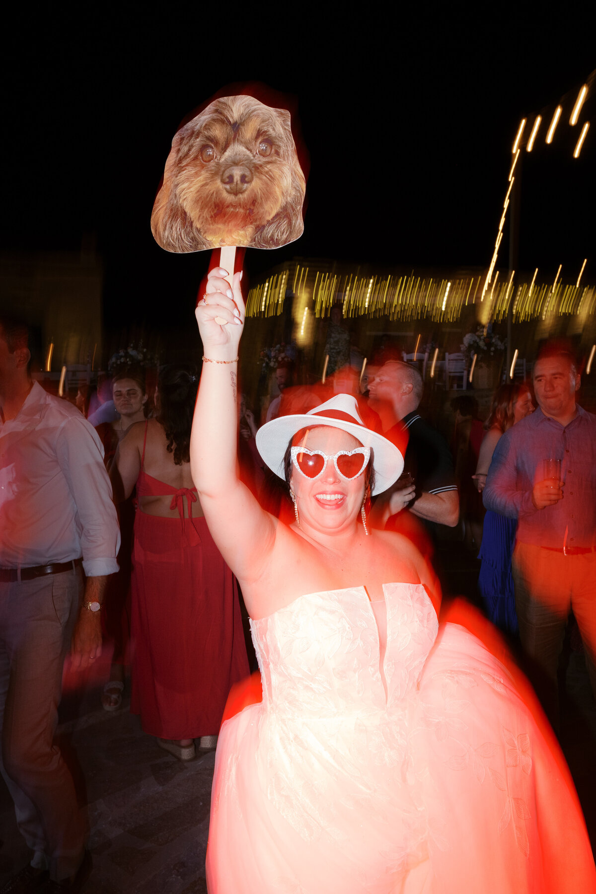 wedding reception at a destination island wedding on Paros, Greece
