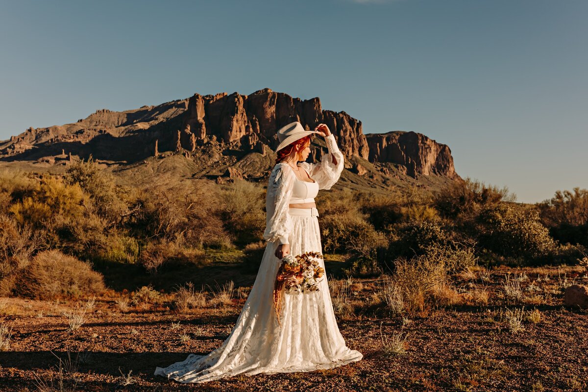 superstition mountain wedding Arizona