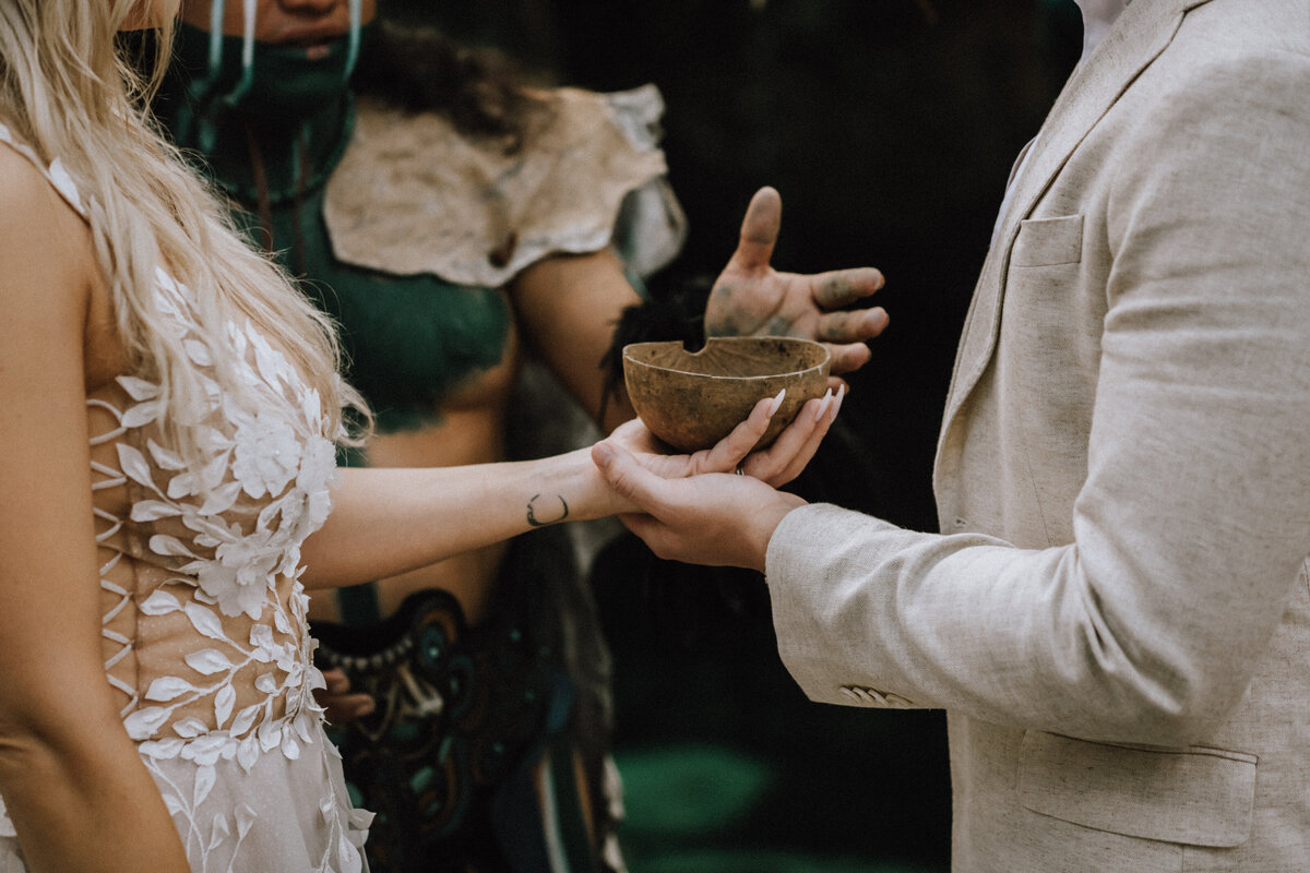 Mayan Wedding Ceremony at a Cenote in Tulum