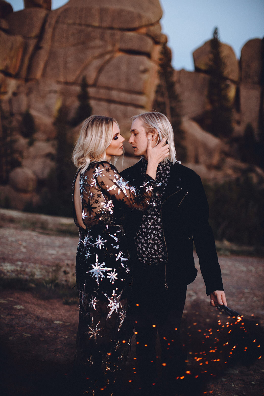 Liz Osban Photography Fort Collins Colorado Photographer Cheyenne Laramie Photographer Couples Engagement Photos Vedauwoo Estes Park Rocky Mountain National Park Photographer Photo Session Trail Ridge Rd Wedding Best Vintage LGBTQ6