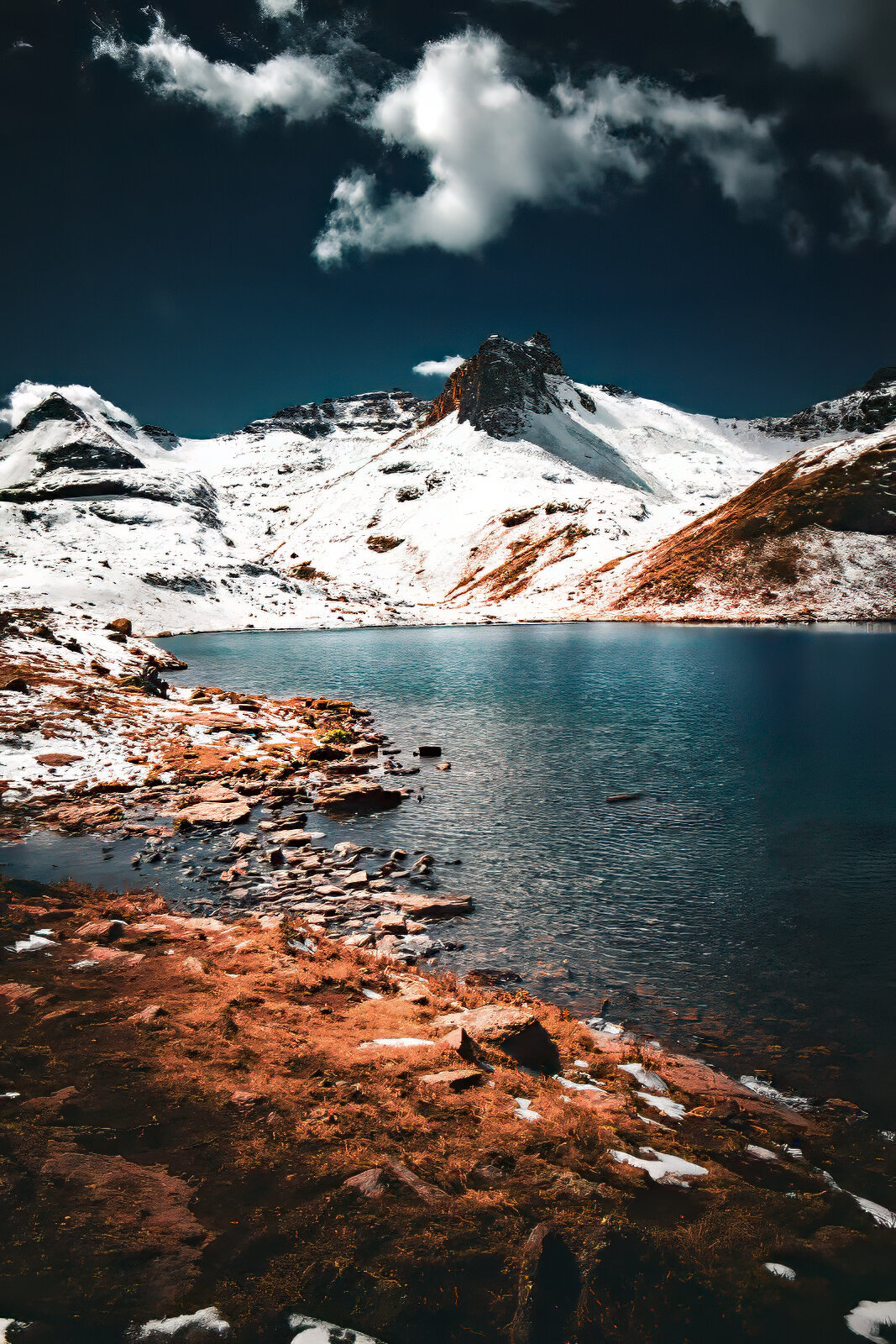 Ice Lake in the San Juan Mountains of Colorado