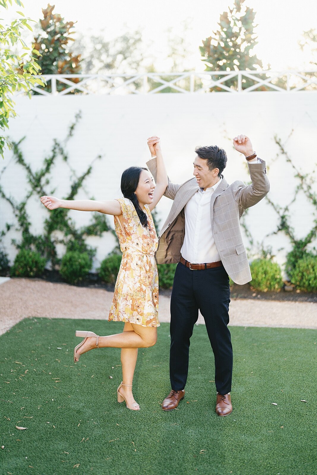 Modern Austin Engagement Photos at the Wish Well House_52