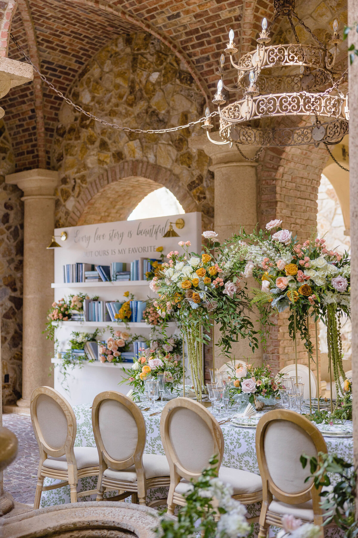 floral garden wedding
