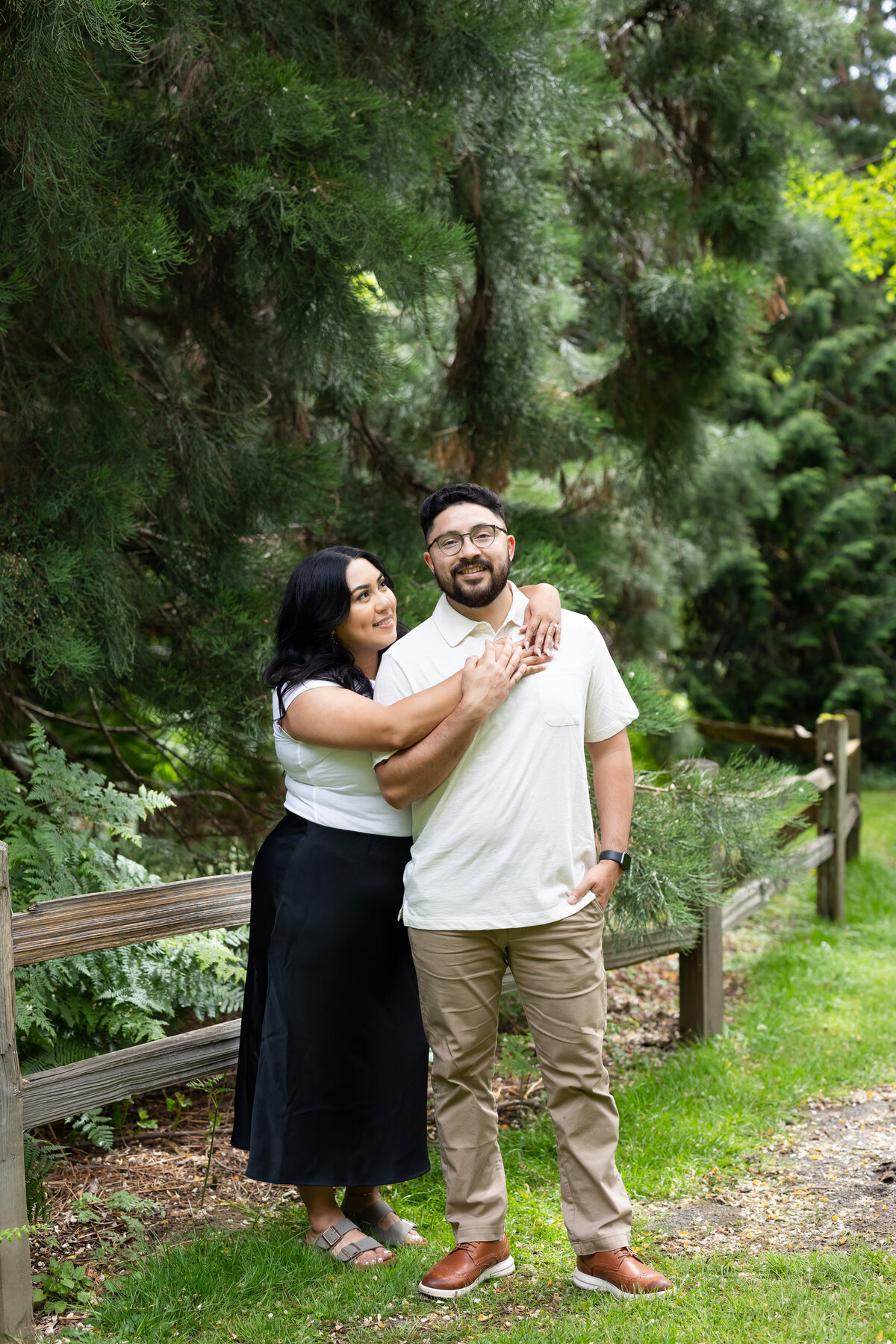 engagement and Surprise Seattle wedding photography Seattle Arboretum - 15