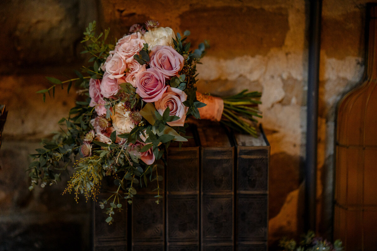 Bouquet at Wharfedale Grange wEdding barn