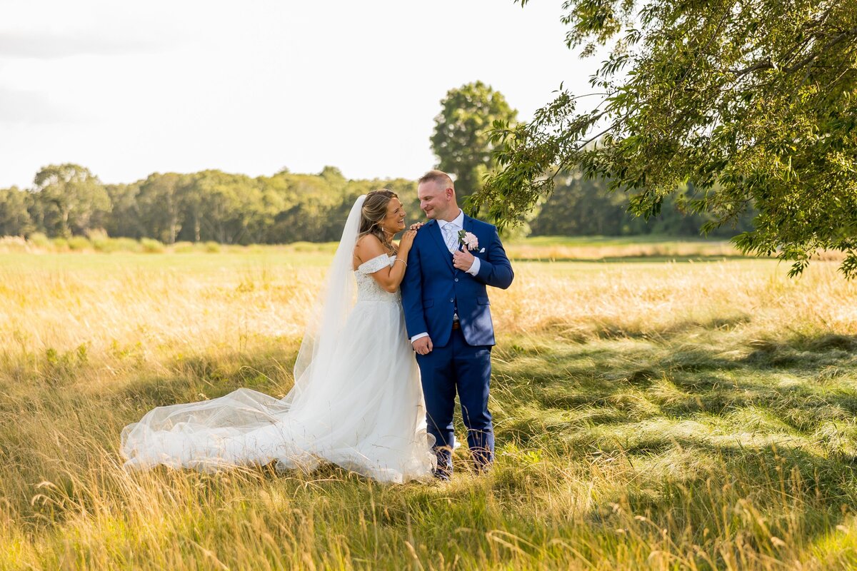 cape cod outdoor summer wedding photos