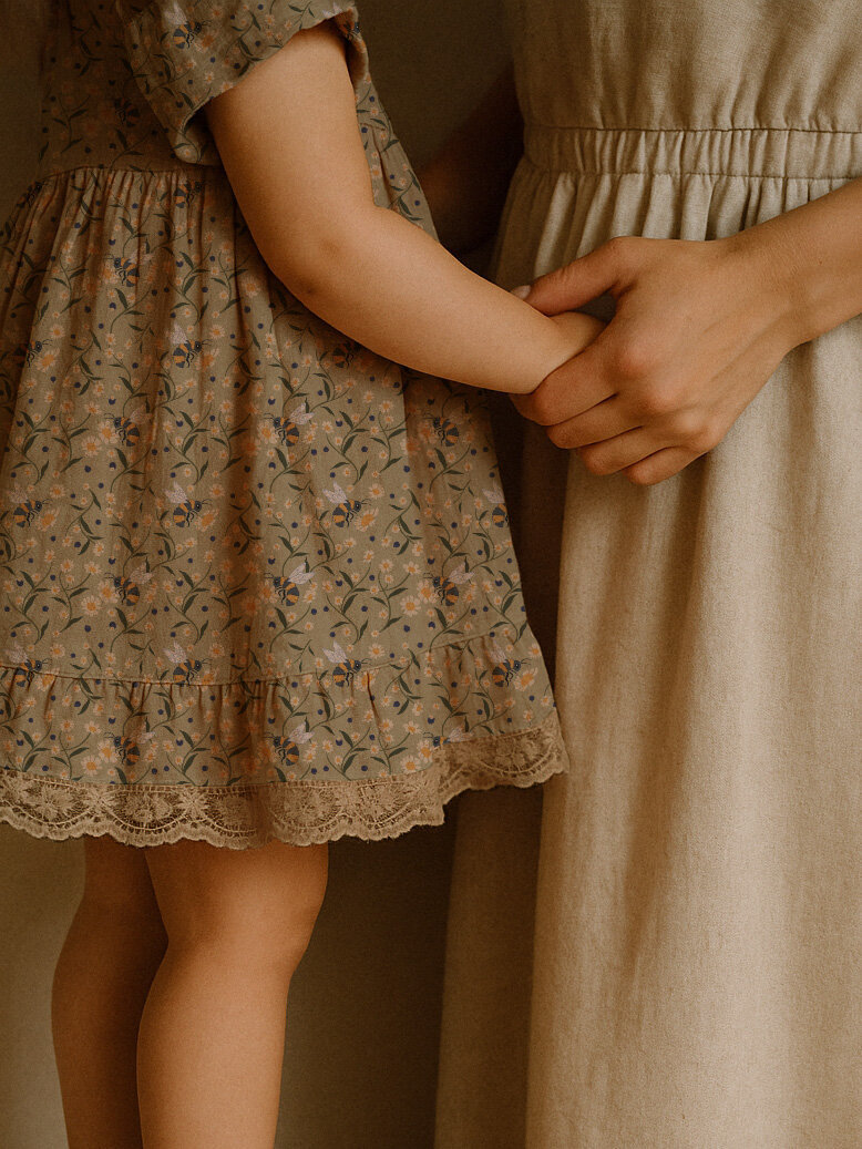 Girl's Vintage Lace Dress