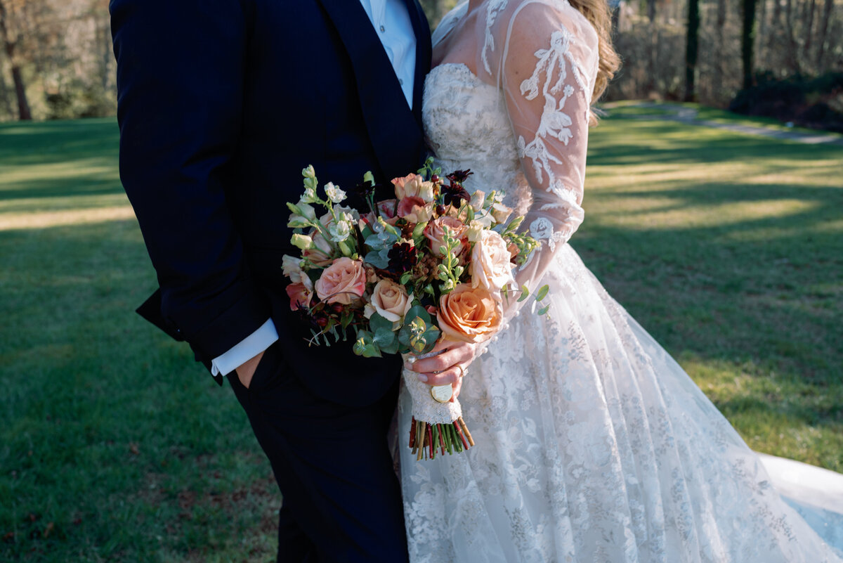 High Hampton Wedding luxury tented winter wedding photographer 0057