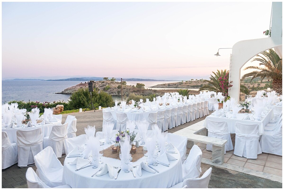 Spetses Greece Destination Wedding Reception