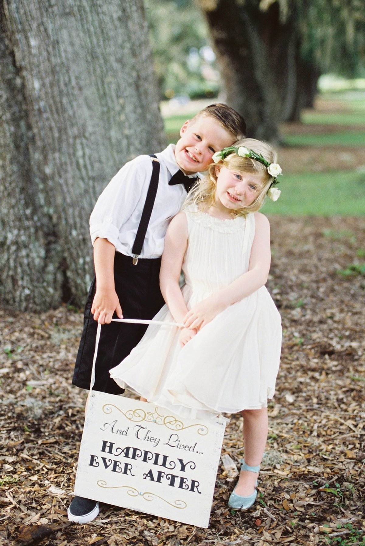 ring bearer and flower girl