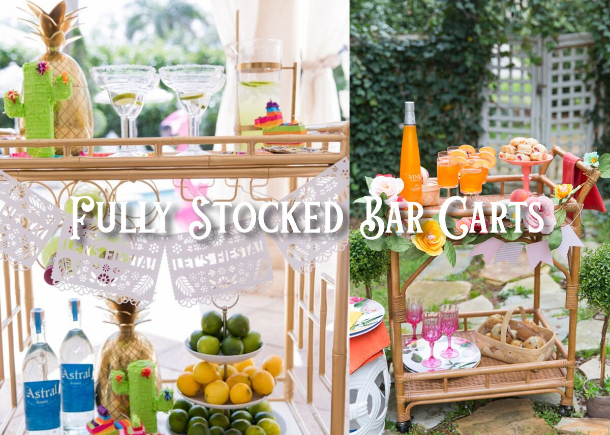 Fully Stocked Bar Carts01