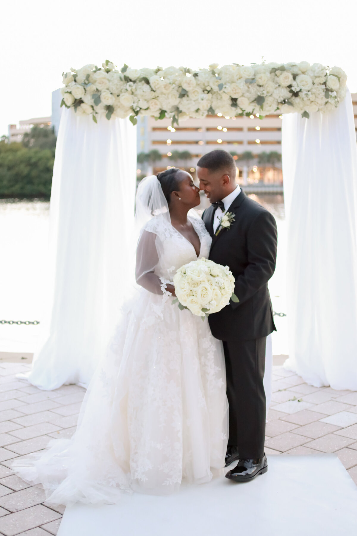 15 - Westin Tampa Wedding Bride & Groom - Tampa Bay Wedding Planner