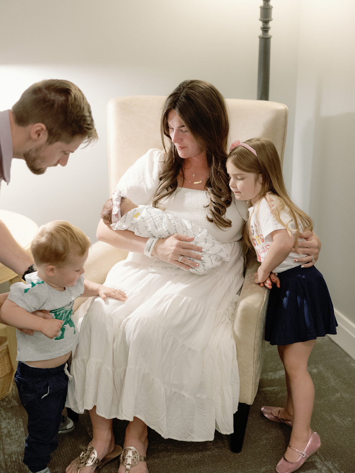 the Jackson family surrounding Calvary