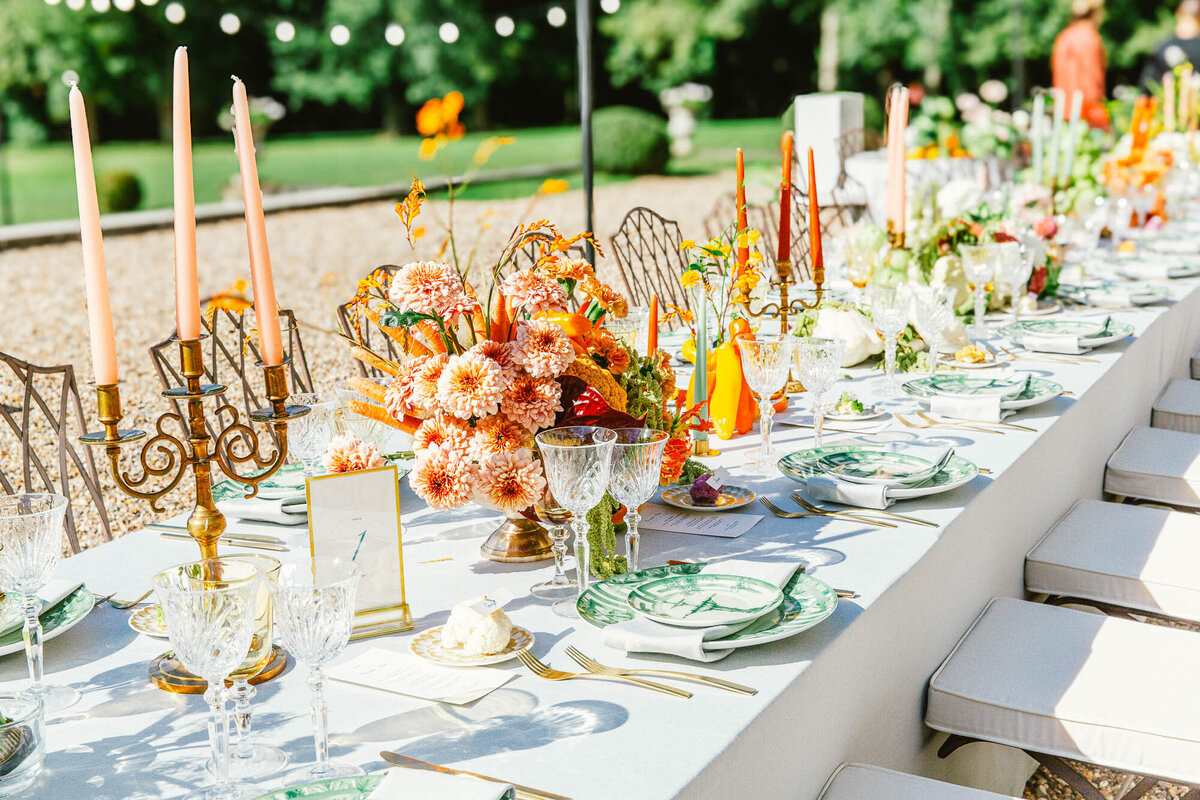 Wedding_Château _Champlâtreux_florist_trend _2025_vegetables_flowers_Capucineatelierfloral257
