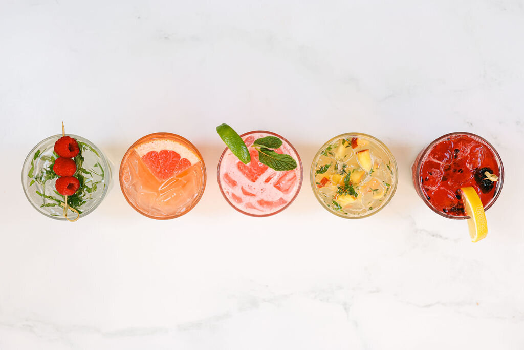 4 fresh & fruity cocktails