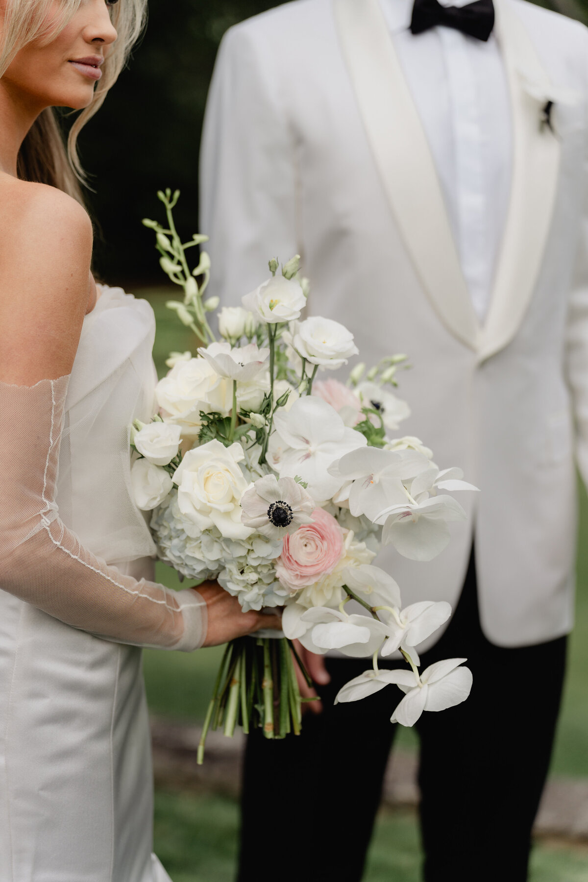 Bride and Groom at Chattooga Club Cashiers NC by Wedding Photographer Nick Francis-39