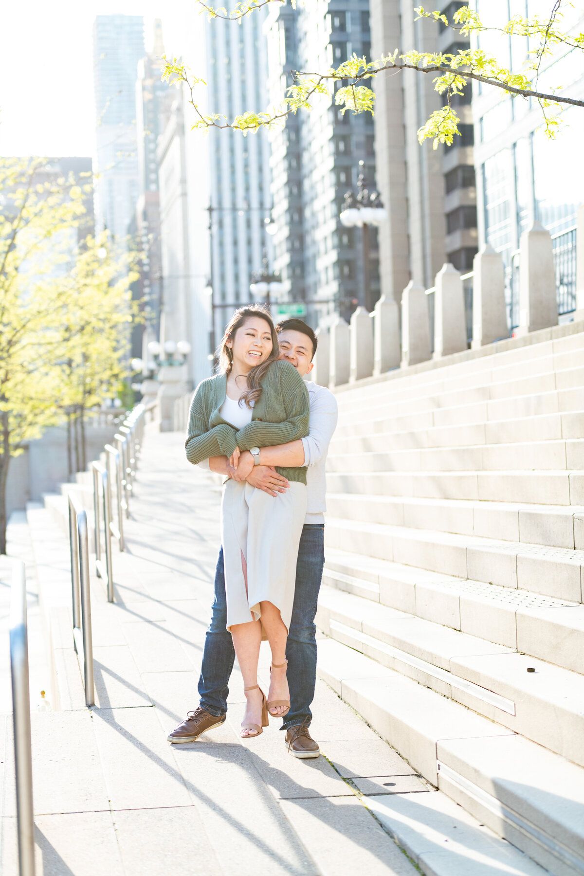 Loua-Vee-Chicago-Riverwalk-Engagement-9