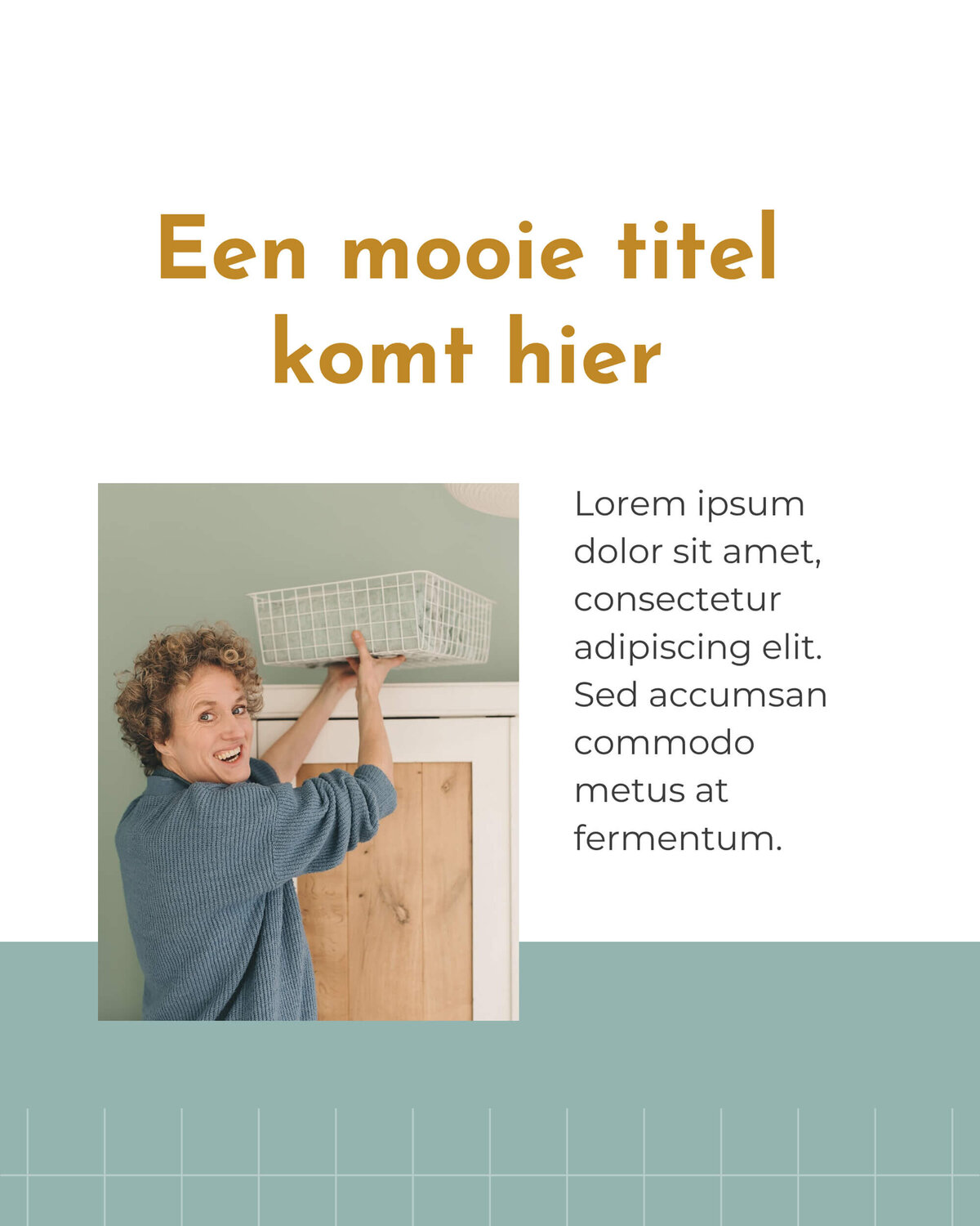 Studio Paoline Kruijssen - portfolio vormgeving - social media templates canva - Firma Opgeruimd - 25