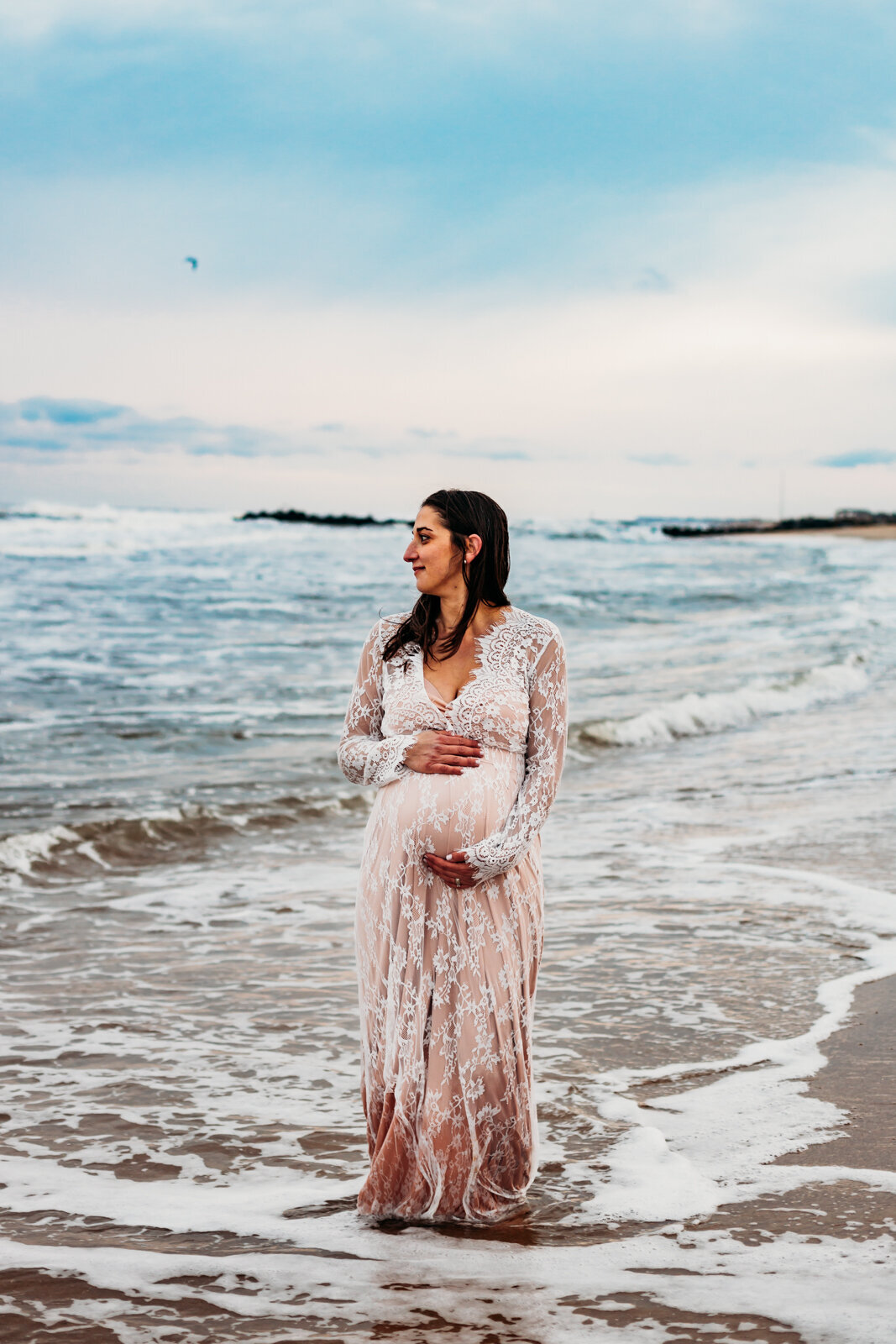 beach maternity photographers nj
