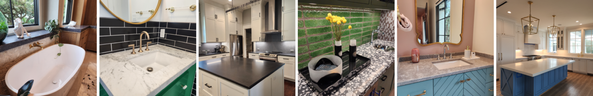 bespoke countertops and flooring projects
