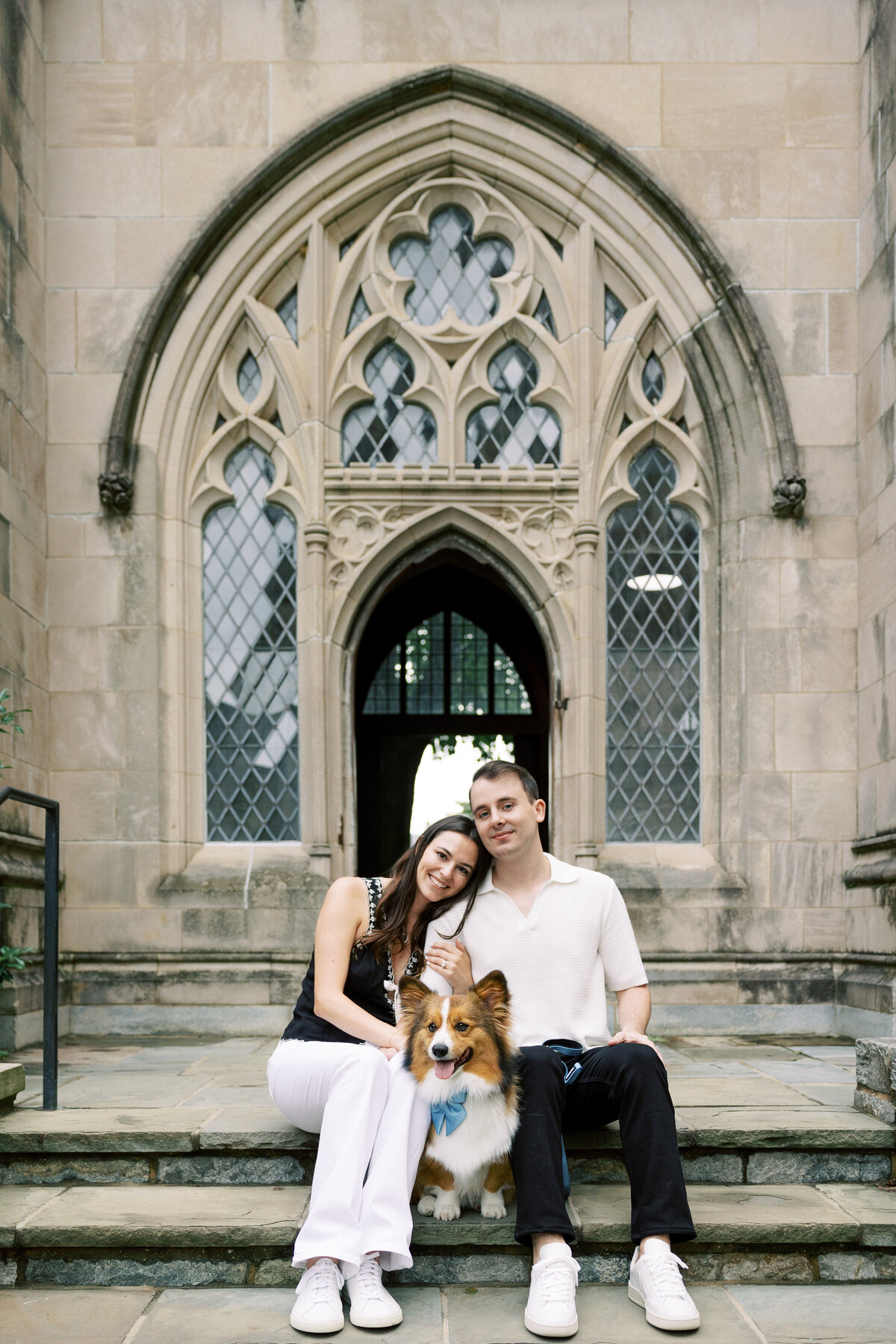 Michelle  Dylans Engagement Session_National Cathedral Washington DC Wedding Photographers_0003