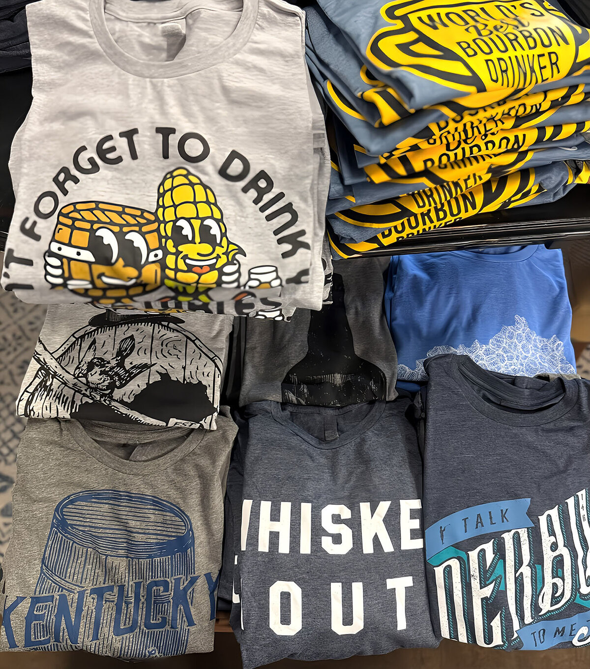 Kentucky bourbon tee shirts