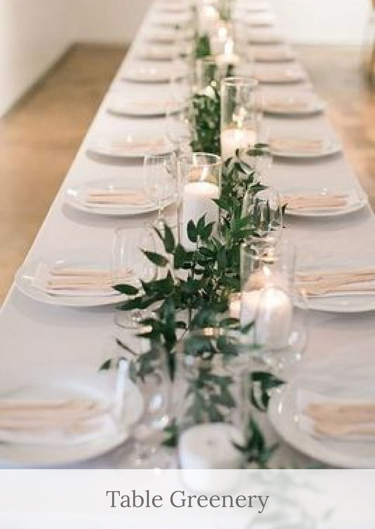 Table Greenery