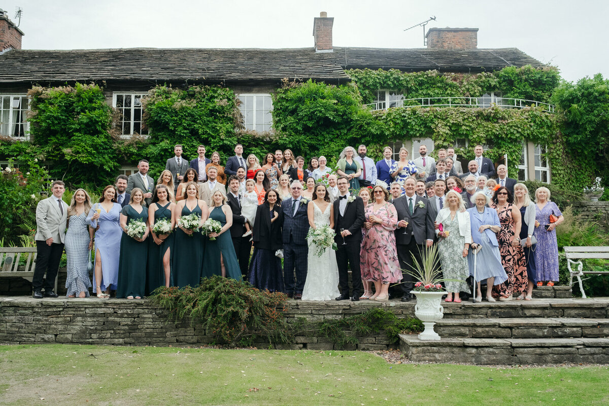 Romantic Wedding at Hilltop Country House, Cheshire - Stunning Countryside Venue-84