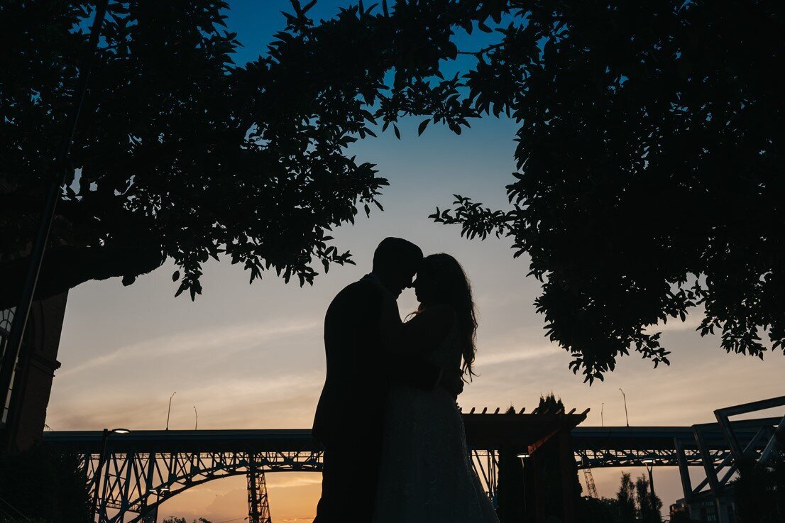 Wedding reception at Windows On The River, Ohio